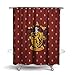 Robe Factory Harry Potter Gryffindor Shower Curtain House Bathroom Decor with Hook Rings