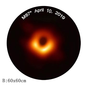 Decke Kreatives schwarzes Loch-Foto-Gedenktag-bequemer Teppich-Ausgangsdekor Kuscheldecke Flauschige Wohndecke Falten-beständ