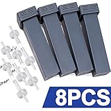 Medihealer Cartridge Filter Kit for Soclean 2 (Two Year Supply) - 4 Packs Filter Replacement Kit for CPAP Cleaner and Sanitizer, So Filters Parts - Clean Carbon Filter Kit Supplies by Medihealer