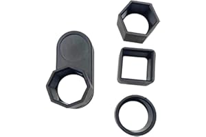 Snooker Chalk Holder with Secure Elastic Belt Clip for Cubic Cylindrical Hexagonal and Octagonal Chalk Types