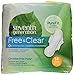 Seventh Generation Maxi Pads, Overnight with wings, Free & Clear Chlorine Free, 14 count