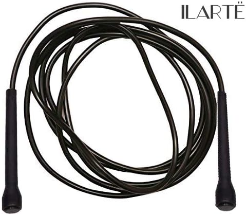 ILARTE Jump Skipping Rope for Men, Women, Weight Loss, Kids, Girls, Children, Adult - Best in Fitness, Sports, Exercise, Workout with Thin Handle Available 4 Colors at