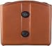 BLACKHAWK! Leather Magazine Pouch (Dual Mag for Single Stacks), Brown, (All single stack mags - 9mm/.40cal./etc.)