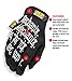 Mechanix Wear Original Work Gloves - Multi-Purpose Outdoor Work Gloves - Secure Fit - Durable & Machine Washable - Breathable & Comfortable - Small- Black