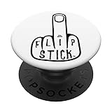 Flipstick Middle Finger PopSockets Grip and Stand