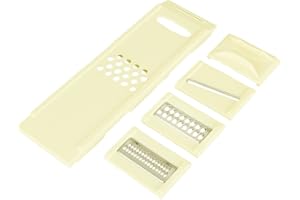 Kai Corporation DH7077 Kai House Select Cooker Set, Cassette Type (Slice, Julienne, Knob, Grater)