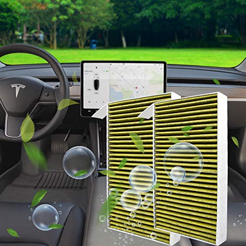 TAPTES Tesla Model 3 Model Y Cabin Air Filter Replacement PM2.5