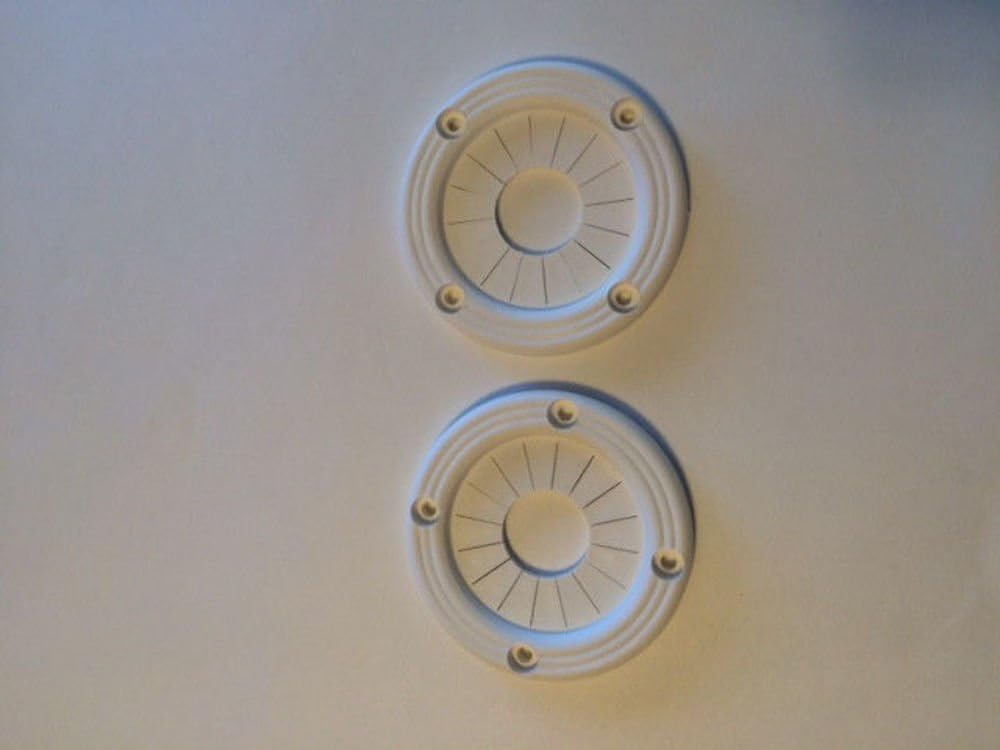 Fishing Rod Holder Grommet 33/8 Bright White Made in USA 2