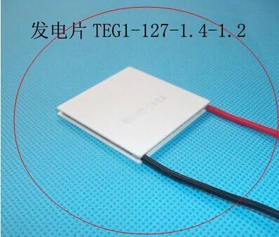 Diybigworld Semiconductor thermoelectric chip, power generation module, TEG1-127-1.4-1.2 hot surface, temperature 200 degrees