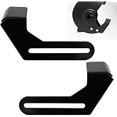 2 Pcs Bench Grinder Stand Tool Rest, Carbon Steel Bracket Tool Part Set for Bench Grinder Polisher 150/200