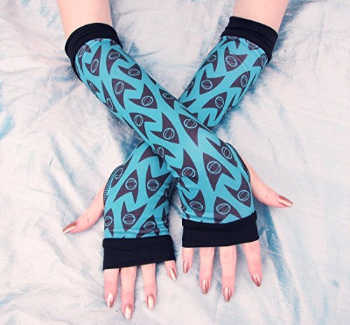 Star Trek Arm Warmers Fingerless Gloves For Cosplay Costumes - Image 9