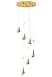 ykolupty H86 Pendant Lights Kitchen Island 6-Lights