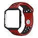 Fitbit Blaze Sport Band with Frame, Alritz Soft Silicone Replacement Strap Breathable Wristband for Fitbit Blaze Fitness Watch