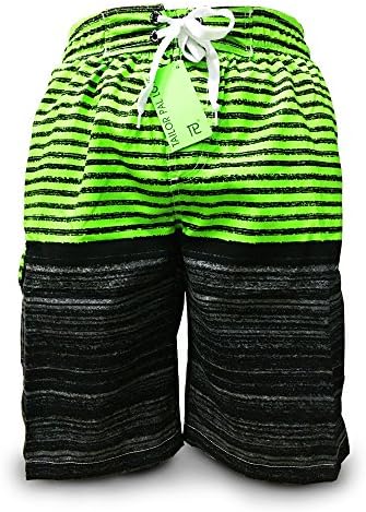 Tailor Pal Love Mens Swim Trunks Board Shorts with Brief Type Mesh Lining Elastic Waistband
