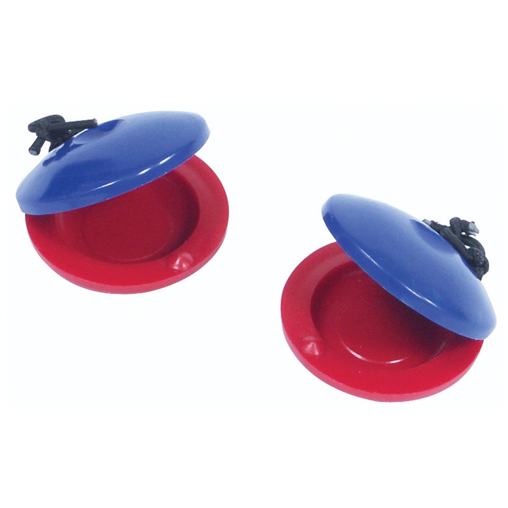 Performance Percussion PP3005 Finger Castanets - Red/Blue (Pack of 2)