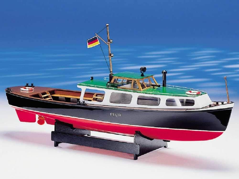 FELIX HARBOUR LAUNCH MODEL BOAT KIT (SUIT BEGINNER) BY KRICK
