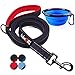 tobeDRI Heavy Duty Dog Leash - Comfortable Padded Handle, 6 ft Long - Dog Training Walking Leashes for Medium Large Dogs with A Free Collapsible Pet Bowl