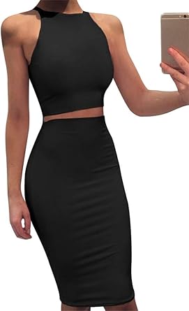 halter midi cocktail dress