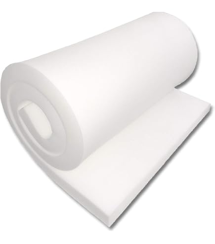 GoTo Foam Upholstery Cushion 4x30x48 Inch 44ILD Firm - Made In USA Polyurethane