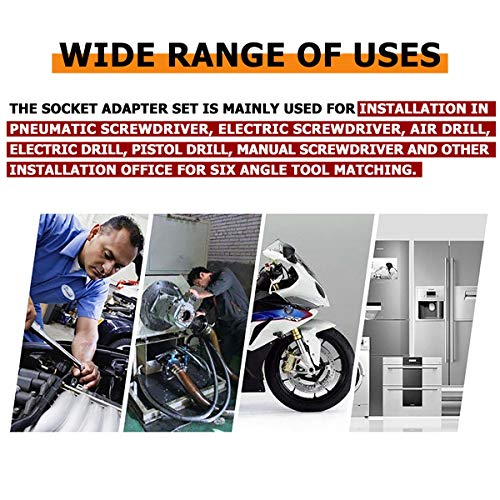 image for Papillon Extension Magnetic Screwdriver Extention Hex Shaft Screw Powe