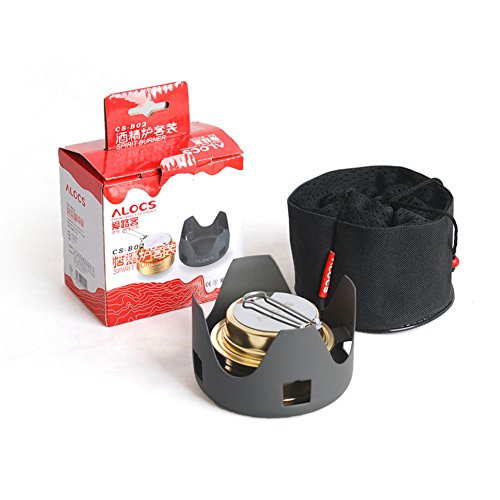 Adarl Outdoor Picnic Stove Mini ultralight Spirit Incinerator Alcohol Stove Camping Shop Camping Stove Portable Folding - Thumbnail 6