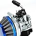 Carburetor Air Filter, Motorized Bike Racing Carb Carburetor Air Filter 50 80 cc 2 stroke Gas Bicycle