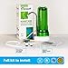 Ecosoft Countertop Water Filter System for Faucet Mount with Extra Filtration Cartridge - Green