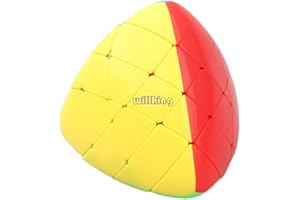 Willking Megamorphix 4X4 Stickerless Magic Cube Mastermorphix 4X4 Speed Puzzle Gigamorphix Brain Teaser Twisty Toy