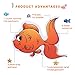 Non-Slip Bathtub Stickers Marine Creatures Stickers Cute Bathtub Dress up Baby Shower Fun Stickers Suitable for Room Desktop Wash Basin Bathroom Glass Door Dress up 10 pcs