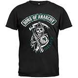 T-Shirt - Sons of Anarchy - SOA Ireland,Black,Medium