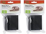 (2 Pack) Zilla Reptile Terrarium Covers Heavty Duty Screen Clips, Large 30Gallon or Larger, 2 Clips each