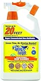 Spray & Forget Revolutionary Roof Cleaner with Hose End Sprayer, 32 oz Bottle, 2 Count, Outdoor Cleaner, Mold Remover, Mildew Remover