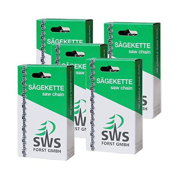 5 StÃ¼ck SWS Forst GmbH SÃ¤gekette langer Schneidezahn 3/8 1,3 mm 33 TG kompatibel mit Dolmar,Echo