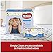 HUGGIES Simply Clean Baby Wipes, Unscented, Soft Pack ,72 Count (Pack of 8) (Packaging May Vary)