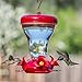 Perky-Pet 120TF Top Fill Push-Pull 16-ounce Magnolia Plastic Hummingbird Feeder