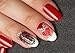 Valentine's Day Nail Decals Set #2 Water Slide Nail Art Decals - Salon Quality 5.5