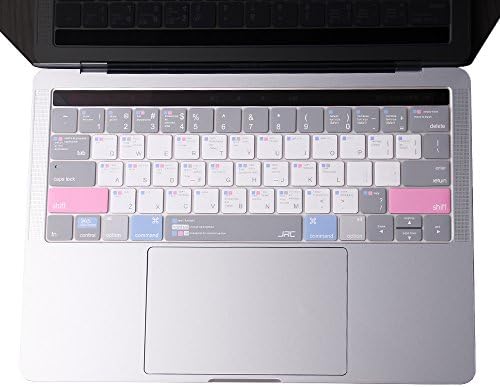 Colel Premium Features Shortcuts Ultrathin Keyboard Skin Hot Keys Keyboard Cover for Macbook Pro 13 Inch 13" Pro 15 Inch 15" With Touch Bar 2016 Release