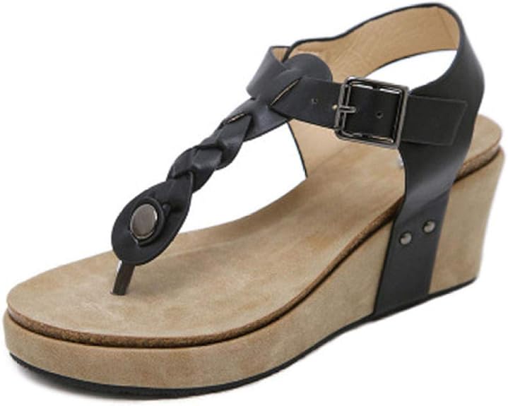 Women's Sandals, Summer Dress Shoes, Comfortable LowHeeled Shoes