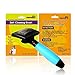 Self Cleaning Slicker Shedding Brush for Dogs and Cats with Silica Gel Handle (blue)