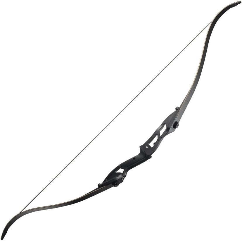 Tongtu Outdoor 45lbs Archery Recurve Bow Takedown Hunting Right Hand Competition Practice Bow
