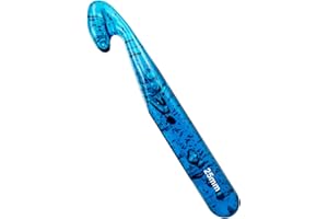 Weabetfu 25mm Large Crochet Hook,Huge Crochet Hooks for Chunky Yarn,Ergonomic Knitting Giant Crochet Hooks,Big Crochet Needles for Knitting Yarn Carpet Scarf Wool Roving