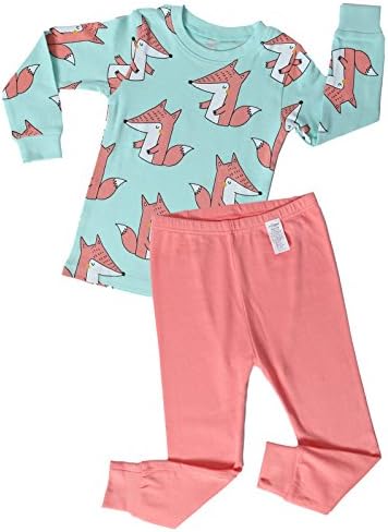 UniFriend Premium Little Boys, Girls 2 Piece Pajama Set Animal Patterned