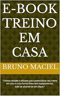 Livro E-book treino em casa