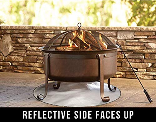 5 Fireproof+Mat+Fire+Pit+Accessories