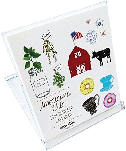 Americana Chíc 2020 Desk Calendar