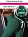GILLYA Booty Yoga Pants Women High Waisted Ruched Butt Lift Textured Tummy Control Scrunch Leggings (Dark Green, S)thumb 2