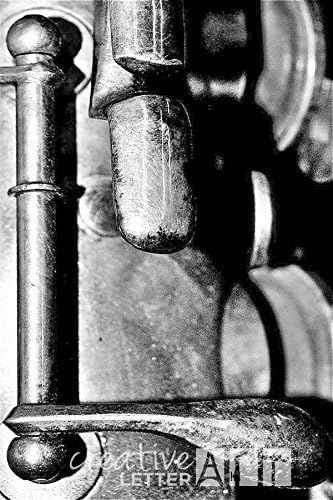 Photographs - Creative Letter Art? - Letter L - 4 by 6 inch Black and White Architectural Alphabet Photography Collection