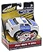 Kid Galaxy Squeezable Pull Back Police Car. Toddler Emergency Vehicle Toy for Kids Age 2 and Up