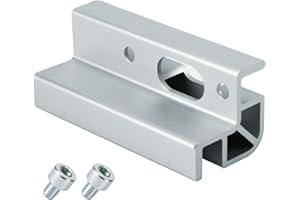 BATATOR Bike Hitch Rack Receiver Adapter for Kuat D101 1.25" to 2" Adapter Compatible with Kuat Sherpa 2.0/ NV 2.0/ NV Base 2.0/ Sherpa/ Alpha and Beta Rracks, Aluminum Hitch Reducer Converts,Included 2 bolts