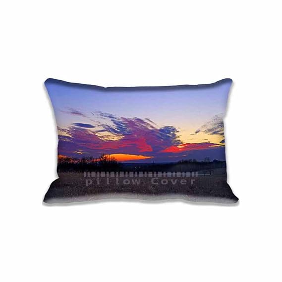 Amazon Com Bed Bug Proof Sunset Lawrence Kansas Pillow